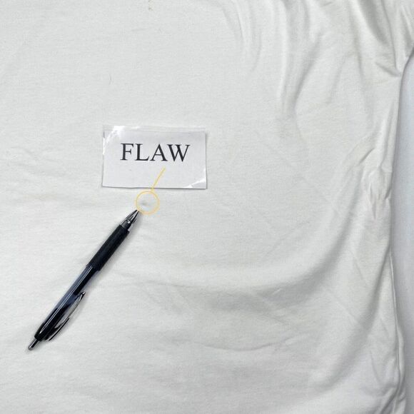 Eloquii Ruched Tee White  - Picture 6 of 7